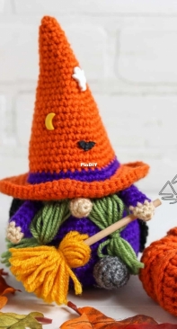 Winding Road Crochet - Lindsey Dale - Witch Gnome - Free
