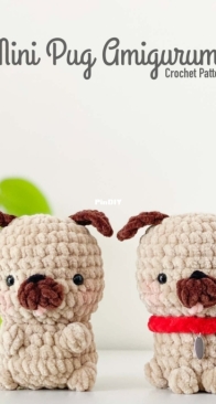 Easy Crochet Plushies - Carol - Mini Pug