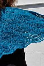 Panda Silk Fan Shawl by Gail Tanquary -Free