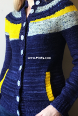 Biscotte- Cardigan Ray of Soliel by Andrea Yetman -Free