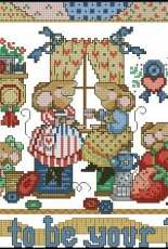 Design Works 9402 - Sew Mice Friends PCS