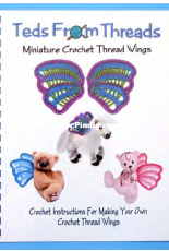 Teds from Threads - Debi McCarthy-Beckett - Miniature Crochet Thread Wings