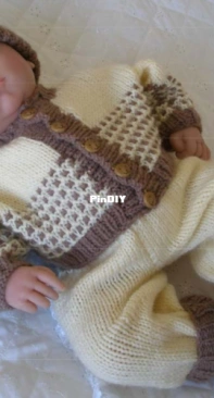 18“ Reborn Dolls, Prem Baby Clothes #58