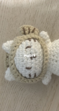 crochet taiyaki cat