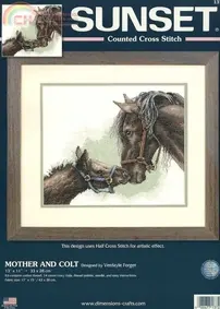 Dimensions Sunset 13722 - Mother and Colt