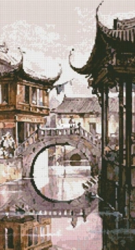 Artecy Cross Stitch - View of Shanghai