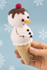 Unknown Designer - Ice Cream Snowman - Free