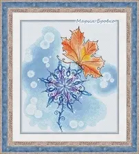 Autumn And Winter Met by Maria Brovko