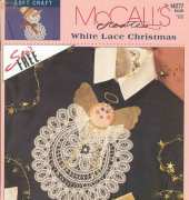 McCalls Creates Soft Craft 14277 White Lace Christmas