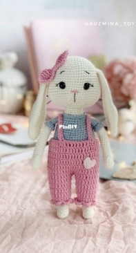 kuzmina toys - Irina Kuzmina - Bunny Lola -  Зайка Лола - Russian