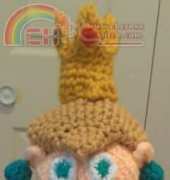 Krochetin Kris - Princess Peach Plushie