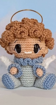Oficina dos Amigurumis - Ana Júlia Ulmi - Angel Bielzinho - Anjo Bielzinho - Portuguese