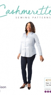 Cashmerette Patterns - 2101 - Harrison Shirt and  Shirtdress