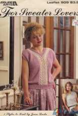 Leisure Arts-909-For Sweater Lovers by Joan Beebe