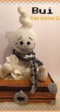 Haekelei mit Spass dabei - Petra Klein - Bui Hu, the little Ghost - Bui Hu, das kleine Gespenst - German