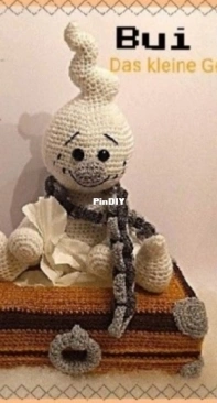 Haekelei mit Spass dabei - Petra Klein - Bui Hu, the little Ghost - Bui Hu, das kleine Gespenst - German