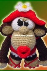 Delicious Crochet - Paola Navarro - Chuck the monkey - Russia Translated
