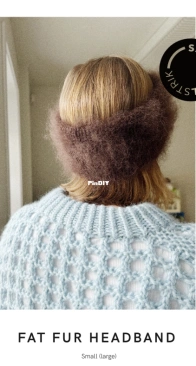 Fat Fur Headband by Mie Firring - Spektakelstrik