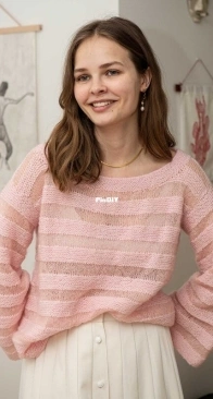 Sweet Spring Sweater by Maria Moller - Mayflower - Danish