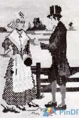 Lanarte 122 Couple in Frisian Costume - Paar in Fries kostuum