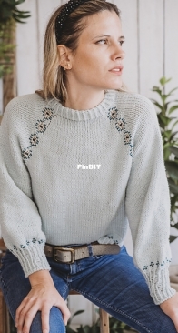 Something on your raglan by Pope Vergara -  Pope knits