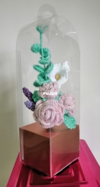 Crochet Small Flower Bouquet