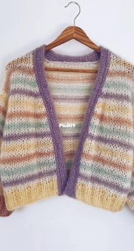 Candy Cardigan by Katharina von Blumenthal - Kat and Leni
