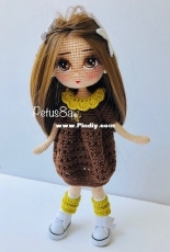 Amigurumis By Petus - Petus Ochoa - Doll Sandy - Spanish