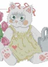 Gloria & Pat - Calico Kittens - Happy Easter