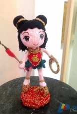 Crochet doll creation Lee Rebels