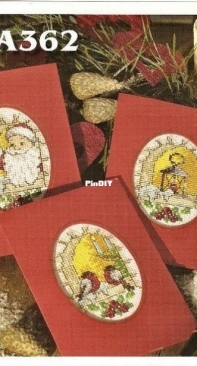 Svarta Fåret AMA 362 Christmas card