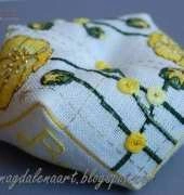Faby Reilly - my Buttercup Biscornu