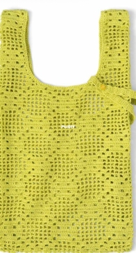 Felissimo crochet bag