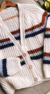 Geek Chic Cardigan for adults by Tatiana Uluceviz - English, Russian translated