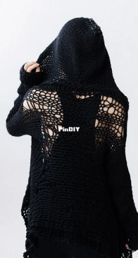 Nix Hoodie by Angela Thornton - Morph Knitwear
