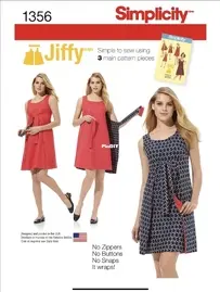 Simplicity 1356 Dress - English