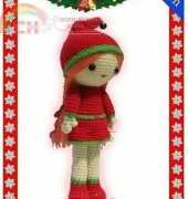 K and J Dolls - Sayjai Thawornsupacharoen - Christmas Girl doll
