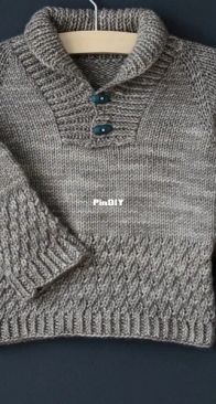 Boy Sweater by Lisa Chemery