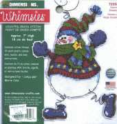 Dimensions Whimsies 72954 Dancing Snowman XSD