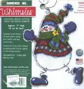 Dimensions Whimsies 72954 Dancing Snowman XSD