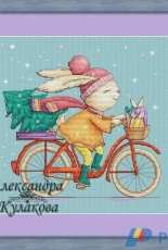 Bunny on a Bike - Alexandra Kulakova - Free