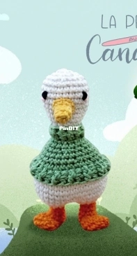 Bories Creations - Méline Bories - Phoenix the duck - Phoenix le Canard - French - Free