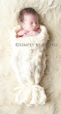 Fan Bottom Cocoon by Amanda Morse - Knit in the Womb Designs -Free