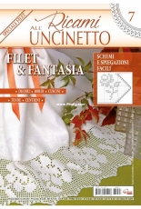 Ricami all Uncinetto Issue 7 - 2017. Crocheting - Italian with charts