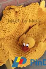 Made by Mary- Mary Smith - Billingsworth the Duck Blanket Buddy