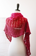Spring in Central Park Shawl by Michelle Miller-Free