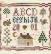 The Drawn Thread - Moon Hill School Sampler