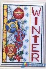 Bobbie G.Designs MS103 Winter Ornaments