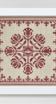 Modern Folk Embroidery - MFE015 - Biedermeier Bouquet