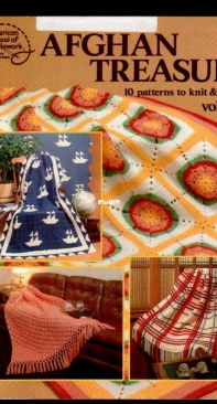 American School of Needlework Book 26 Afghan Treasury Volume 1